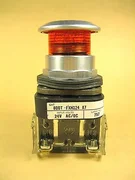 Allen Bradley - 800T-FXNQ24-A7 - Orange Push Button