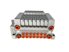 SMC VV5Q11-07-X3242V Solenoid Valve Manifold AMAT: 4060-01302
