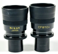 Nikon CFW10X FN18 23MM Diopter Adjustable Widefield Microscope Eyepiece - 1 PAIR