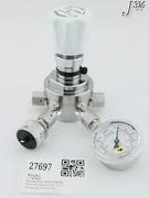 27697 LAM RESEARCH TESCOM PR VLV W/ UE P36W-64 & WIKAI GAUGE 853-482194-003