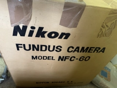 Nikon NFC-60 60 Degree Fundus Camera With Power Supply