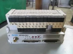 SMC NP420-DN1 16 Valve Pneumatic Manifold Valve VQ1200Y-5 AMAT 4060-00107