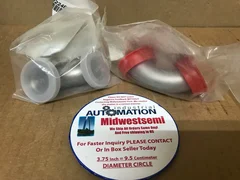 LOT 2 NEW AMAT 3300-02248 KF-25 VACUUM ELBOW SST 90° NW25 2E-NW-25B SHIPSAMEDAY