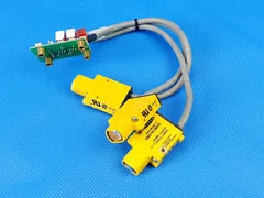 Applied Materials AMAT 0100-76055 PCB 0130-76055 + 3x Banner Mini-Beam SM31ELMHS