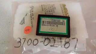 3700-02187, AMAT, ORING ID 1.109 CSD .130 CHEMRAZ SC513 80 DURO WHT