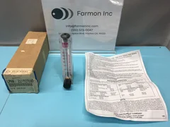 AMAT 1040-01128 FLOW METER W/VALVE3, 5GPM, 436002662, 3487208, 03123C-06, 146145