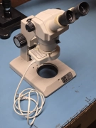 Nikon SMZ-1B Binocular Microscope With Stand and LED Light