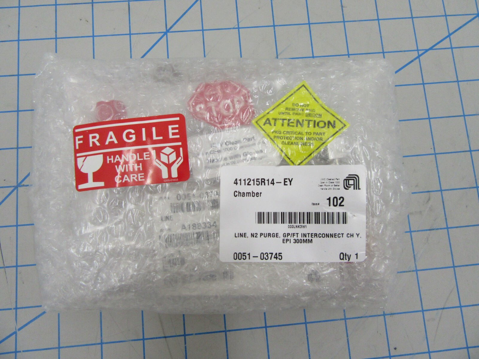 0051-03745 / AMAT LINE N2 PURGE CH Y 300MM EPI / APPLIED MATERIALS
