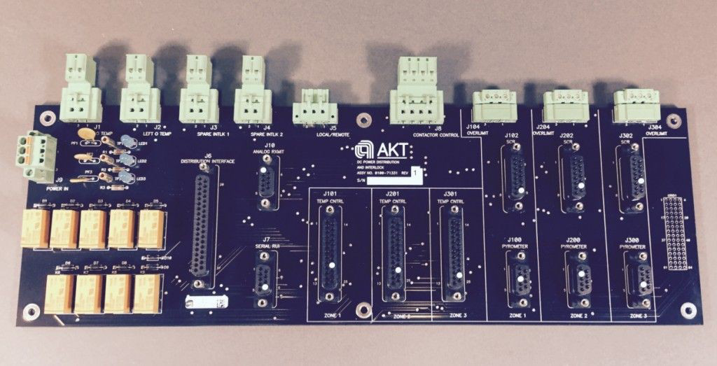 AMAT Applied Materials AKT 0100-71331 Rev.1 DC POWER DISTRIBUTION & INTERLOCK