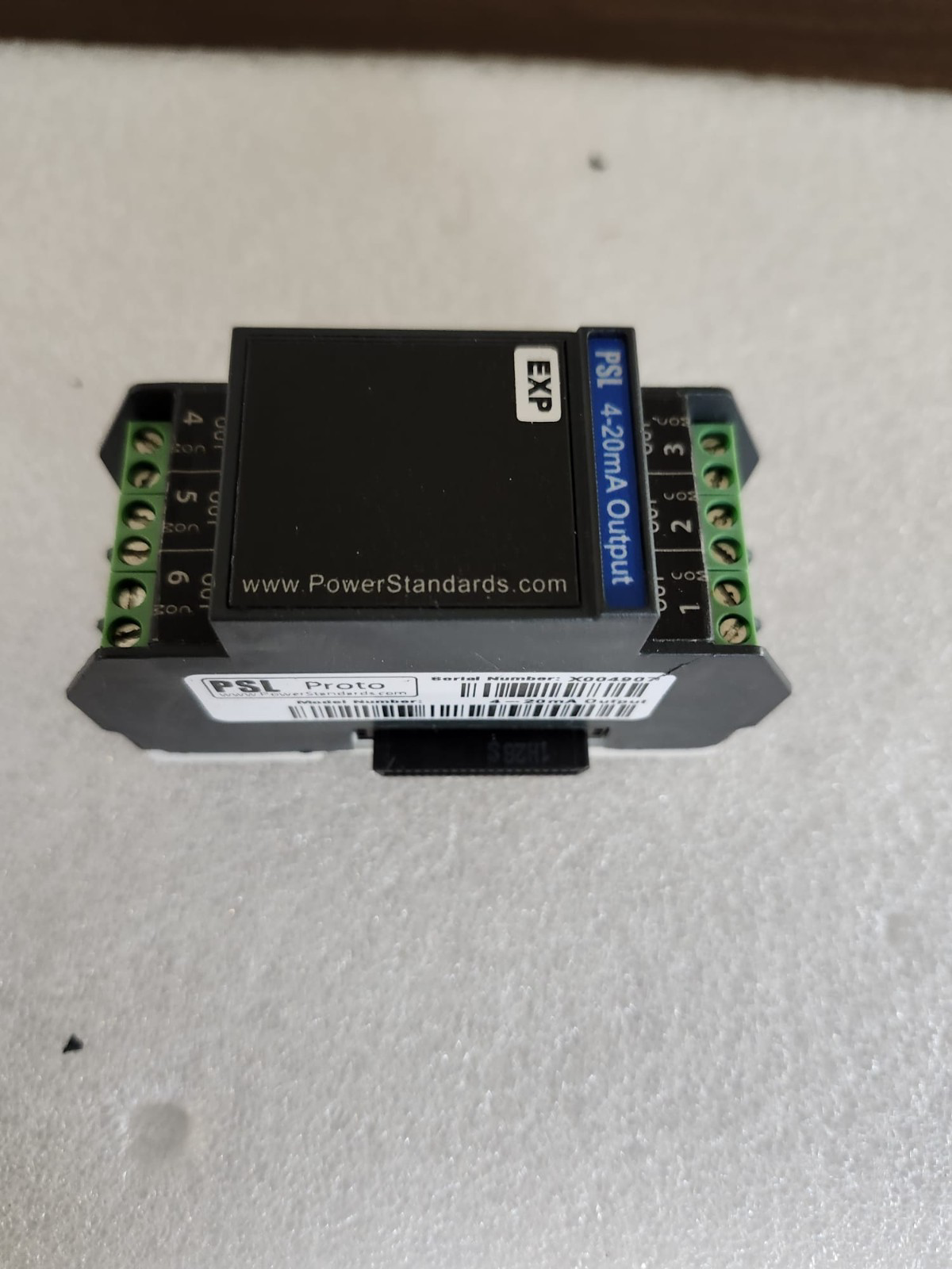 PSL EXP1-4-20MA-6 OUT-A1 PQUBE EXP1 4-20mA In-Out, AMAT 0660-00847