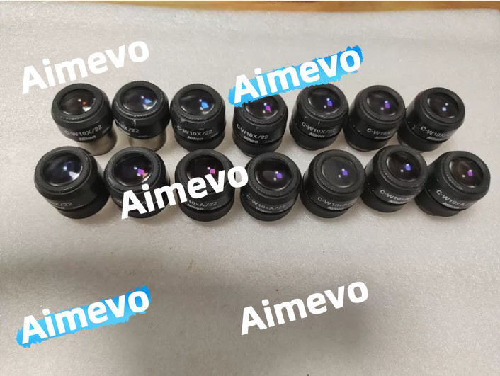 1 pair Nikon Microscope Eyepieces C-W10xB/22,for 30mm tube