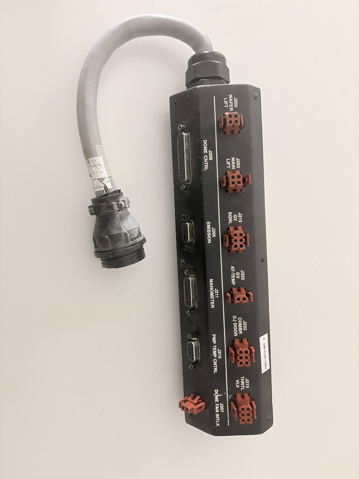 Applied Materials 0010-30142 Rev A DPS Left Channel Harness Assembly