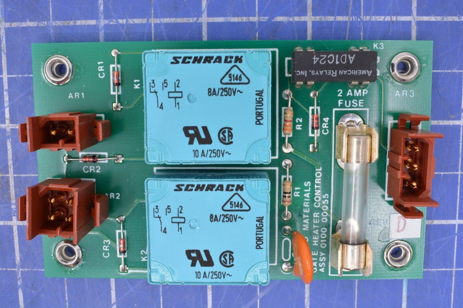 0100-00055 / WPWB,GATE HEATER CONTROL / APPLIED MATERIALS AMAT