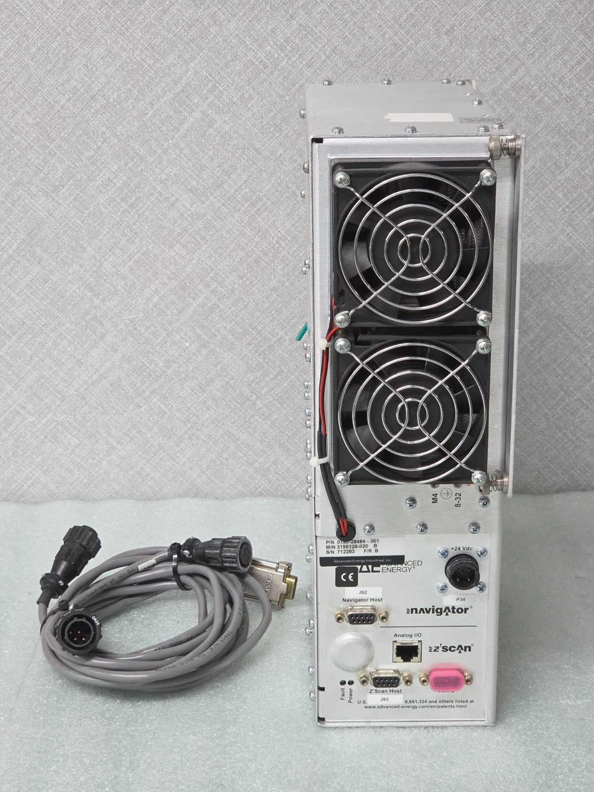 ADVANCED ENERGY AE  RF MATCHING BOX M/N 3155126-020 B / AMAT 0190-28484