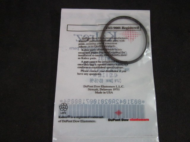 Applied Materials AMAT 3700-01455 ORING ID 1674 CSD 103 KALREZ 4079 75DURO BLK
