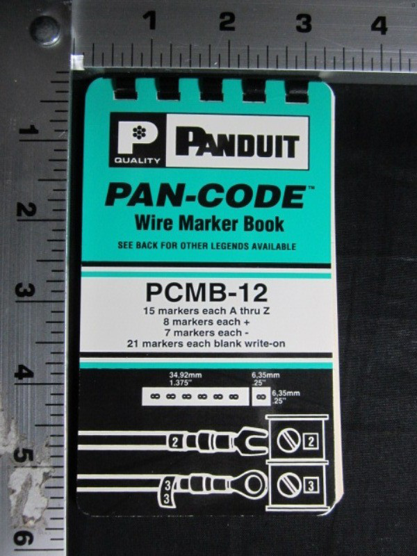 Applied Materials AMAT 3460-01004 MKRWIRE A-Z WRITE ON VIN CLOTH PORTA-PAC