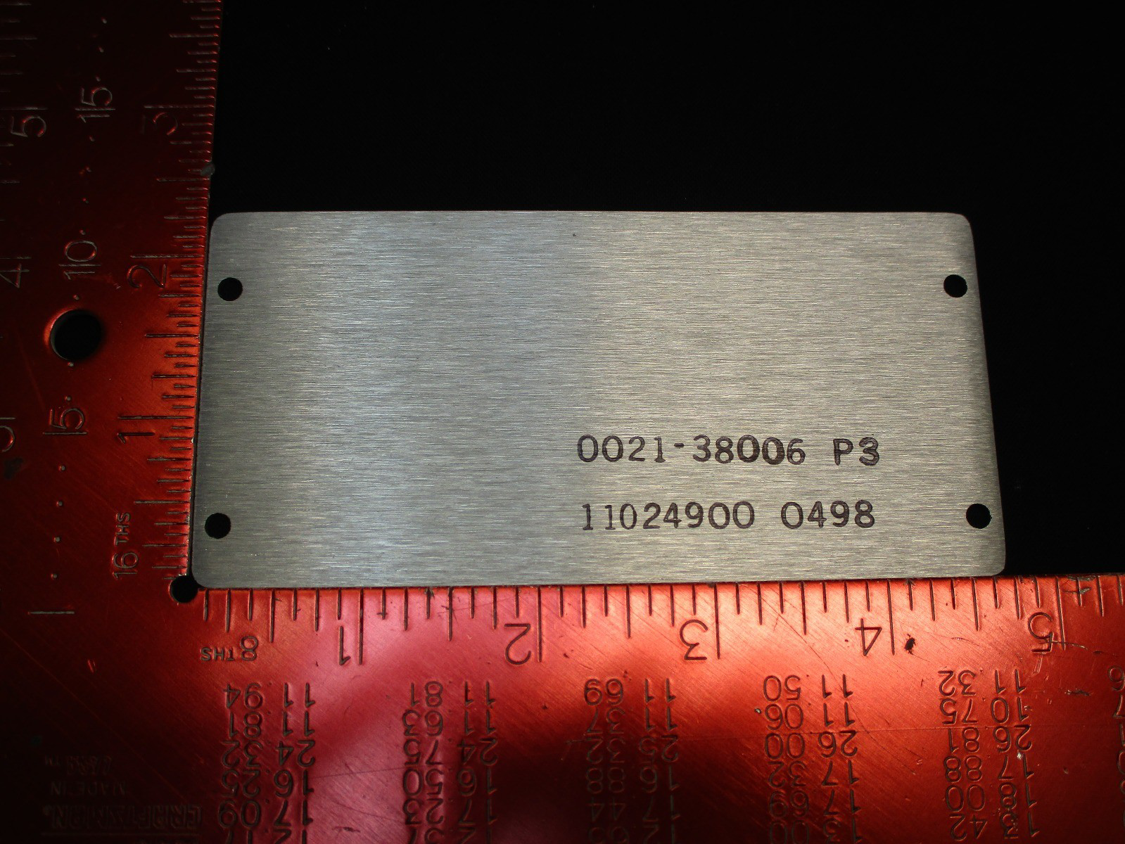 Applied Materials (AMAT) 0021-38006 Plate