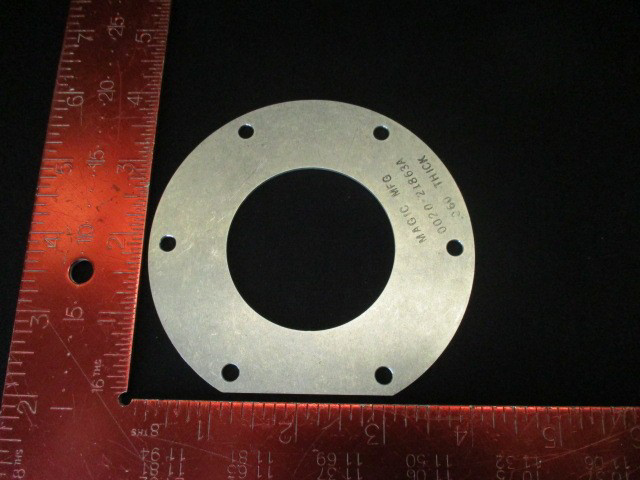 Applied Materials (AMAT) 0020-21863 SHIM, ROTARY FEED THRU .06 THICK