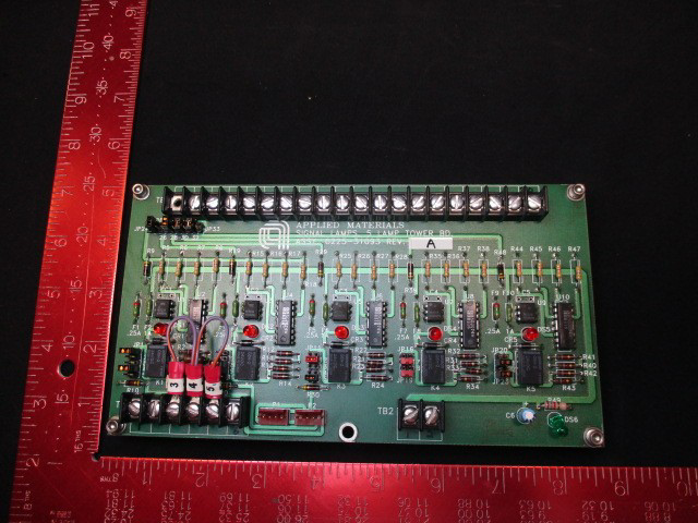 Applied Materials (AMAT) 0225-31093 PCB, 5 LAMP TOWER BOARD