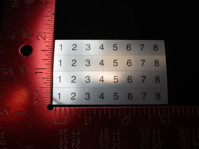 Applied Materials (AMAT) 0060-09081 Label Set (PACK OF 40)
