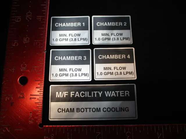 Applied Materials (AMAT) 0060-21234   Label Set