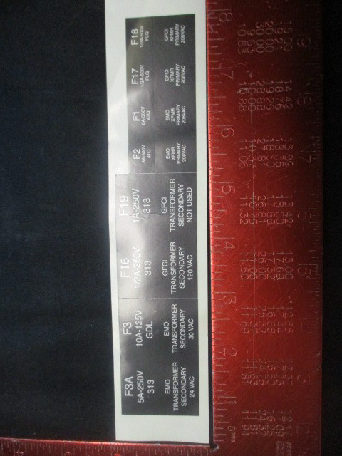 Applied Materials (AMAT) 0060-00242 LABEL SET, EMO