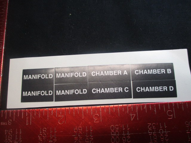 Applied Materials (AMAT) 0060-09261   LABEL SET (PACK OF 100)
