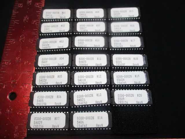 Applied Materials (AMAT) 0300-00028 WPROM SET,8300,SYSTEM S/N REV N OR HIGHE