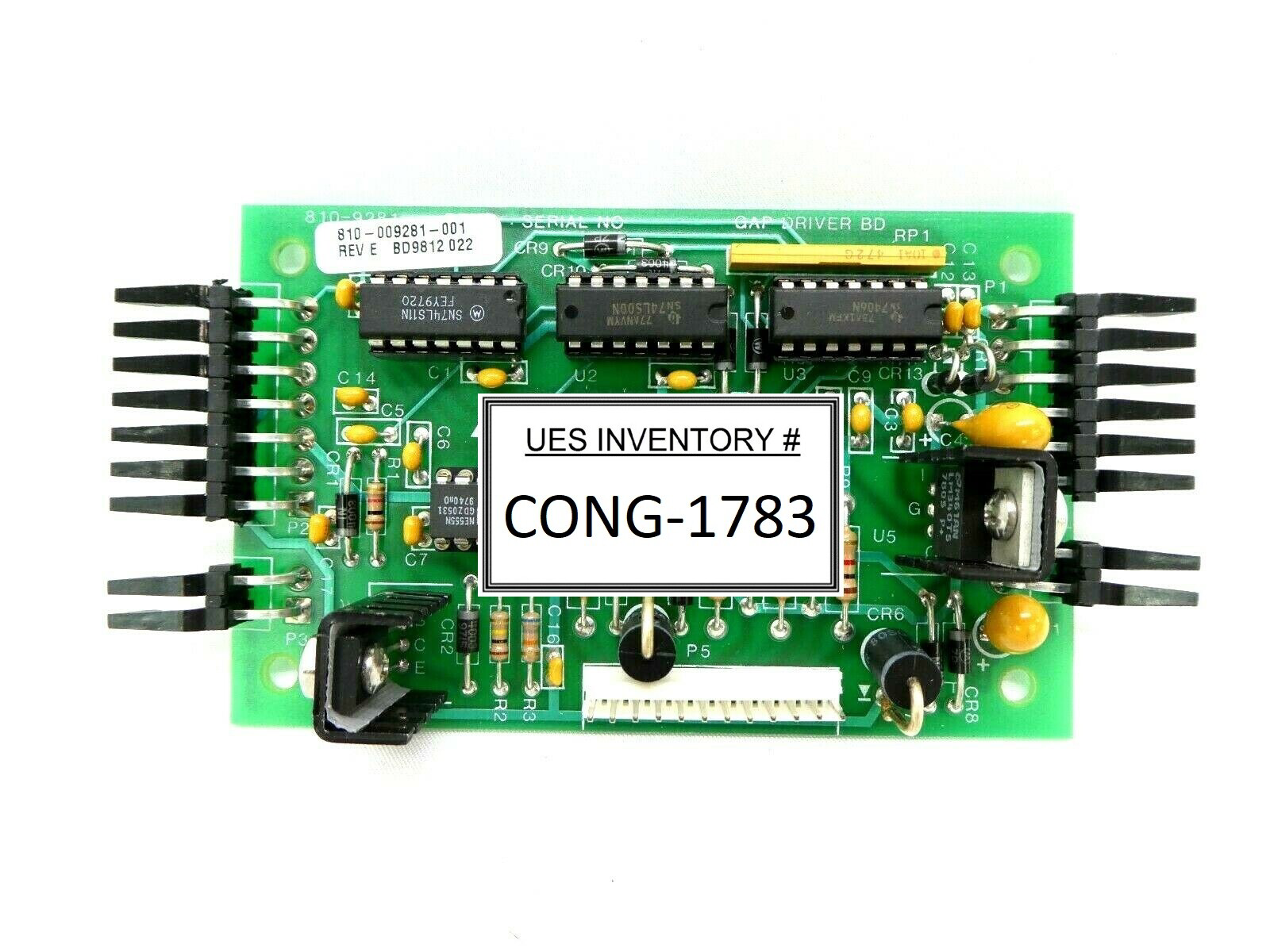 Lam Research 810-009281-001 Gap Driver Board PCB 710-9281-1 810-9281 As-Is