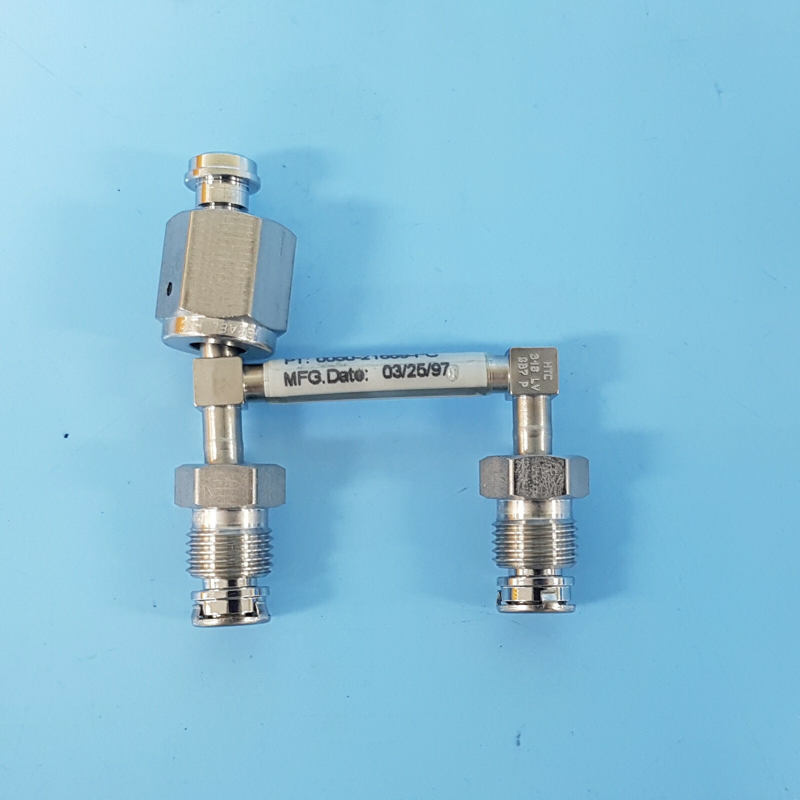 176-0402// AMAT APPLIED 0050-21669 GAS LINE VENT NEEDLE VALVE [USED]
