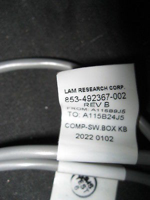 LAM 853-492367-002 CABLE ASSY, MULTIPLE