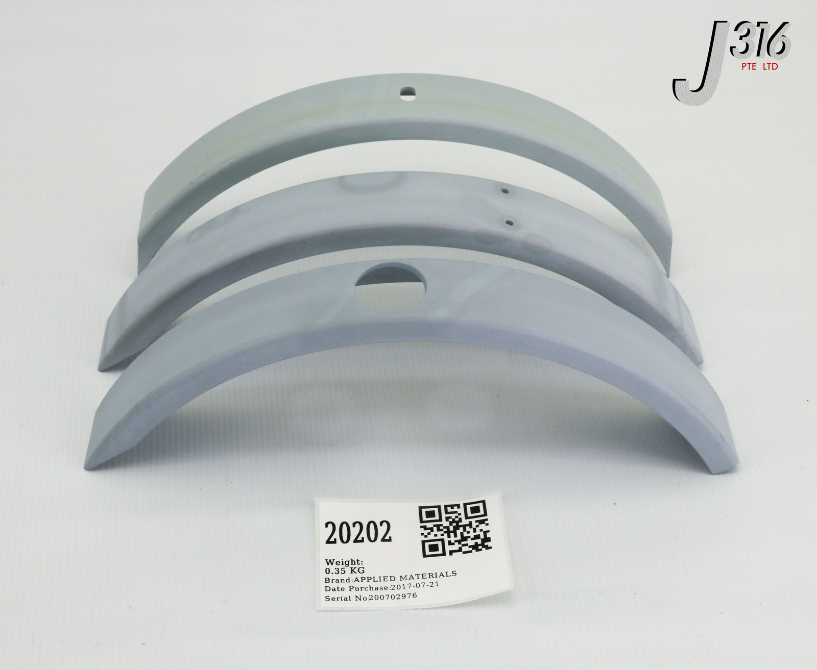 20202 APPLIED MATERIALS PUMPING CHANNEL ANODIZED PRODUCER 0045-00126