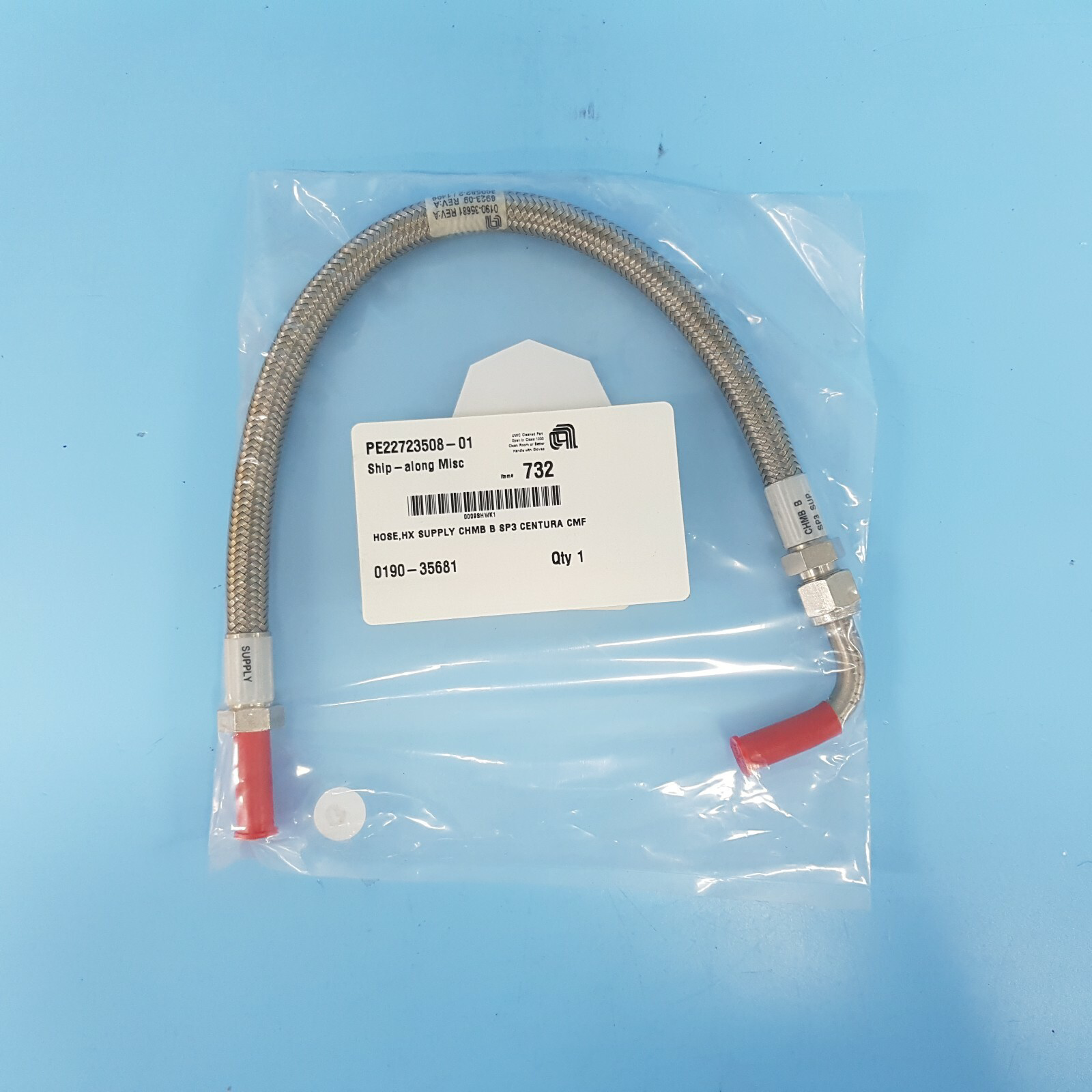 176-0501// AMAT APPLIED 0190-35681 HOSE,HX SUPPLY CHMB B SP3 CENTURA CMF [NEW]