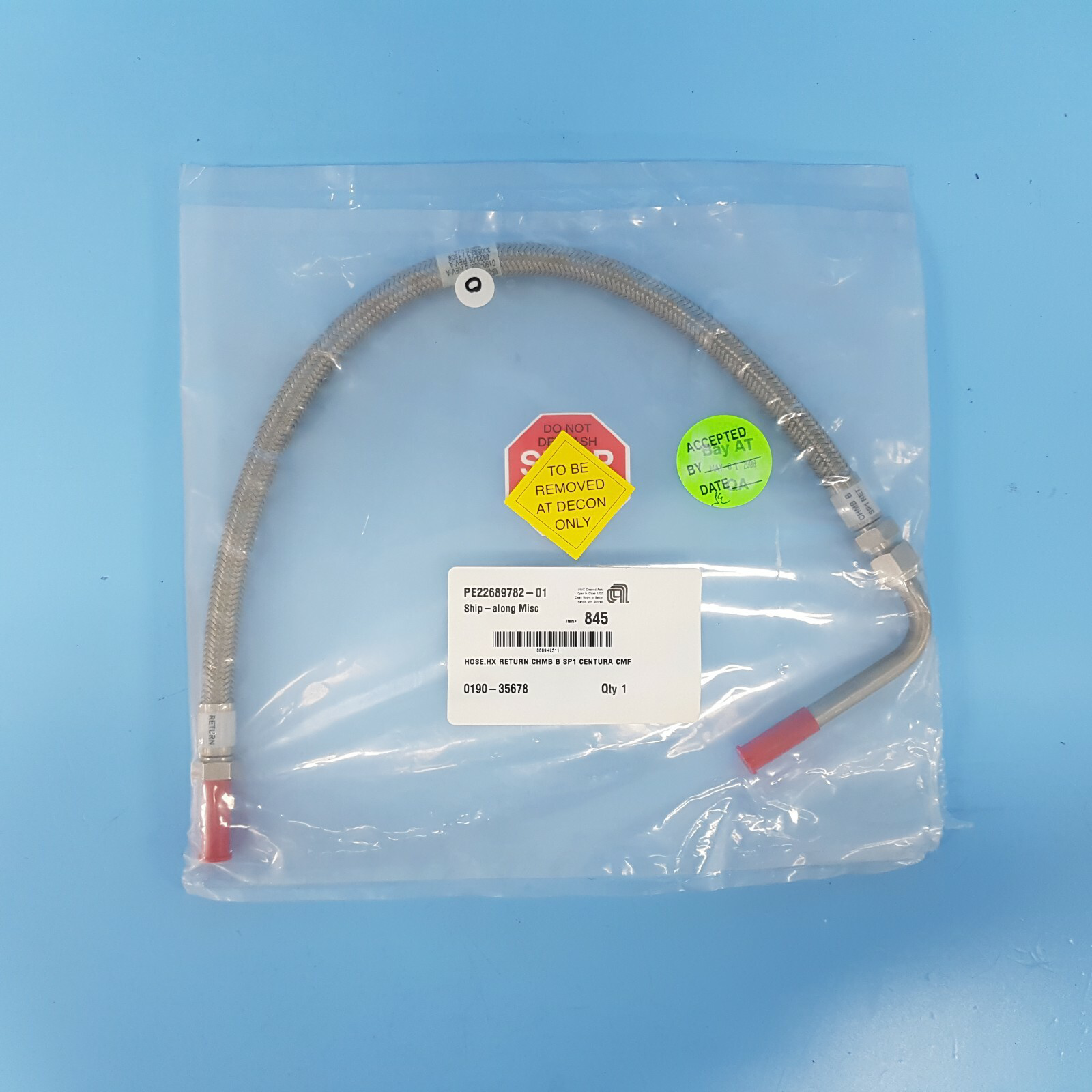 176-0501// AMAT APPLIED 0190-35678 HOSE,HX RETURN CHMB B SP1 CENTURA CMF [NEW]