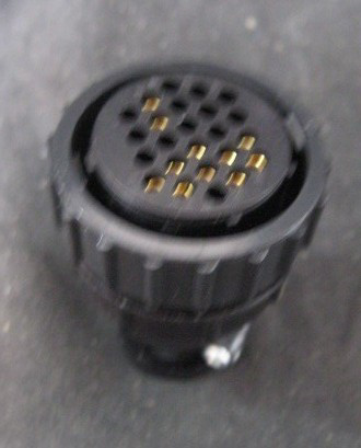 Lam Research LAM 853-110775-001 ASSY24-PIN CONNECTOR PLUG CONVERTER