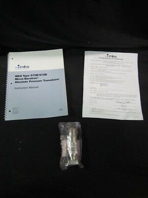 Applied Materials (AMAT) 1350-00055 MKS 872B12PMD2MR1 Absolute Pressure Transduc