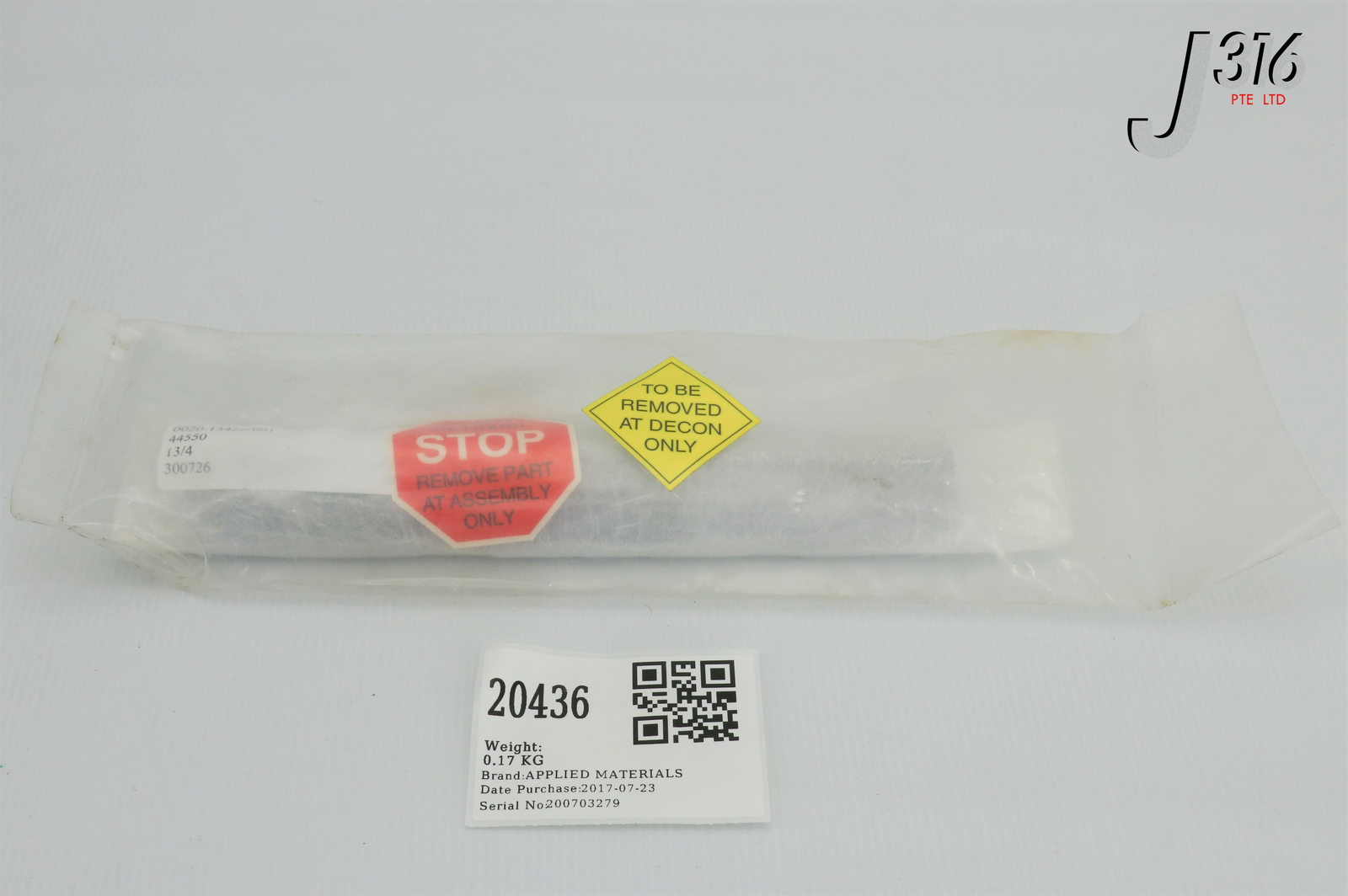 20436 APPLIED MATERIALS BRACKET,BEZEL MTG. TTW (NEW) 0020-13429