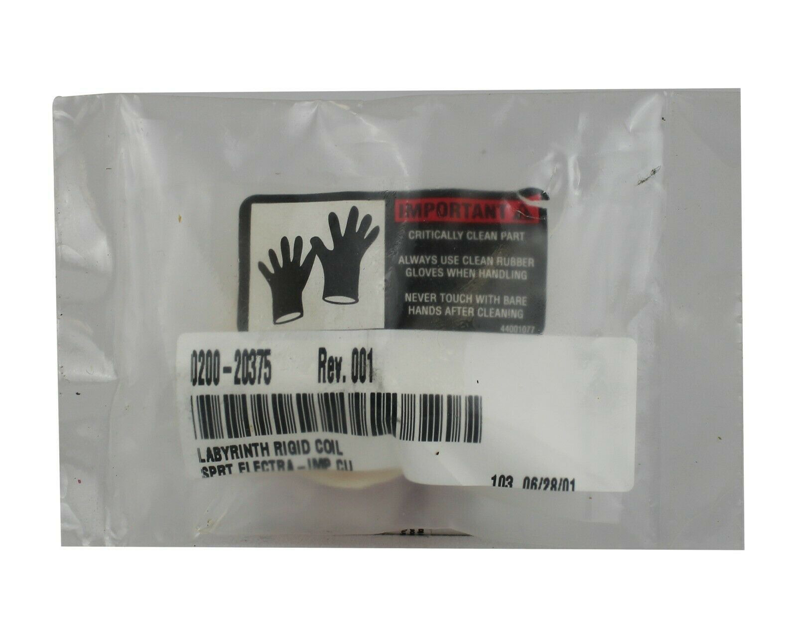 AMAT APPLIED MATERIAL 0200-20375 LABYRINTH RIGID COIL SPRT ELECTRA