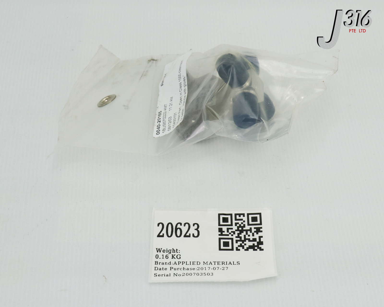 20623 APPLIED MATERIALS BRACKET VCR CROSS (NEW) 0040-20165
