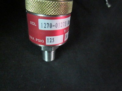 APPLIED MATERIALS 1270-01273 WASCO, SW Press SPDT 50 PSI 1A 115 V, 125 PSIG