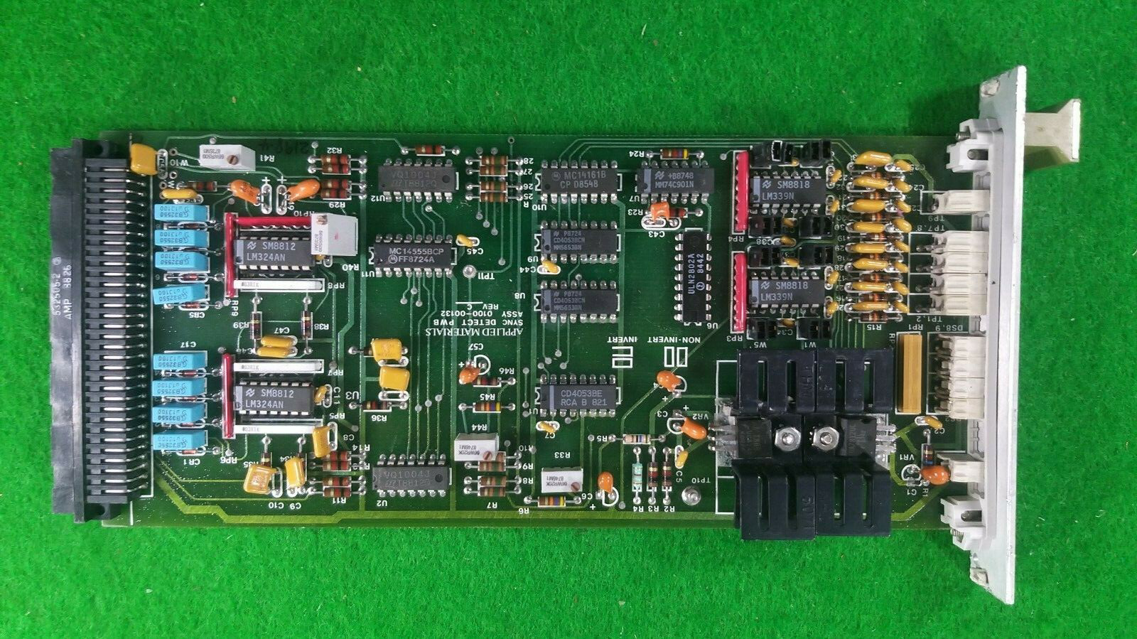 AMAT 0100-00132 PCB ASSEMBLY SYNC DETECT EASE, USED
