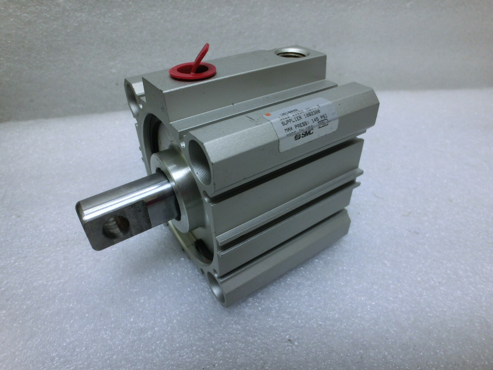 SMC US18092 Pneumatic Cylinder,145PSI,AMAT 3020-00080 Rev0,Used,US$95421