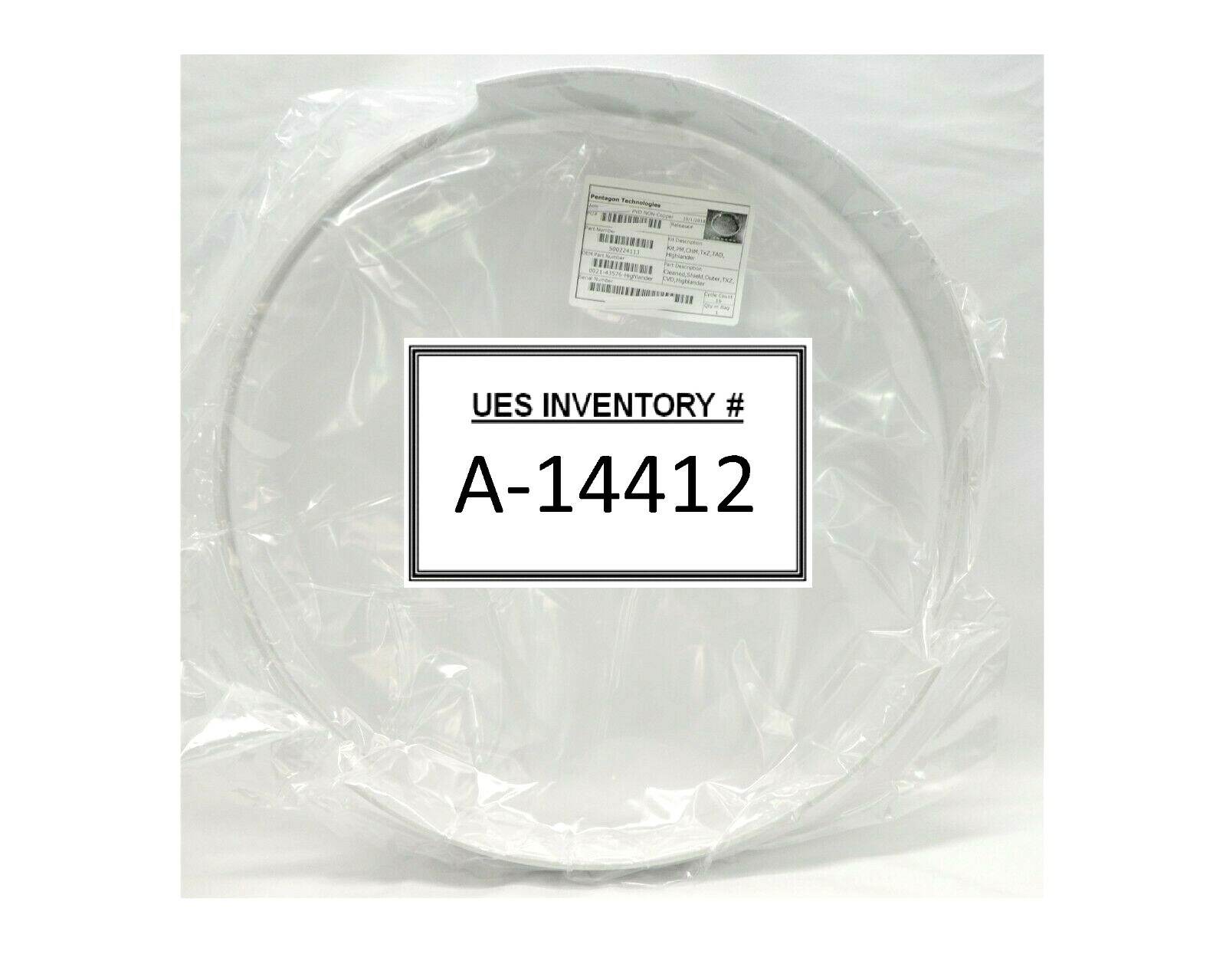 AMAT Applied Materials 0021-43576 Cleaned Outer Shield Highlander CVD Working