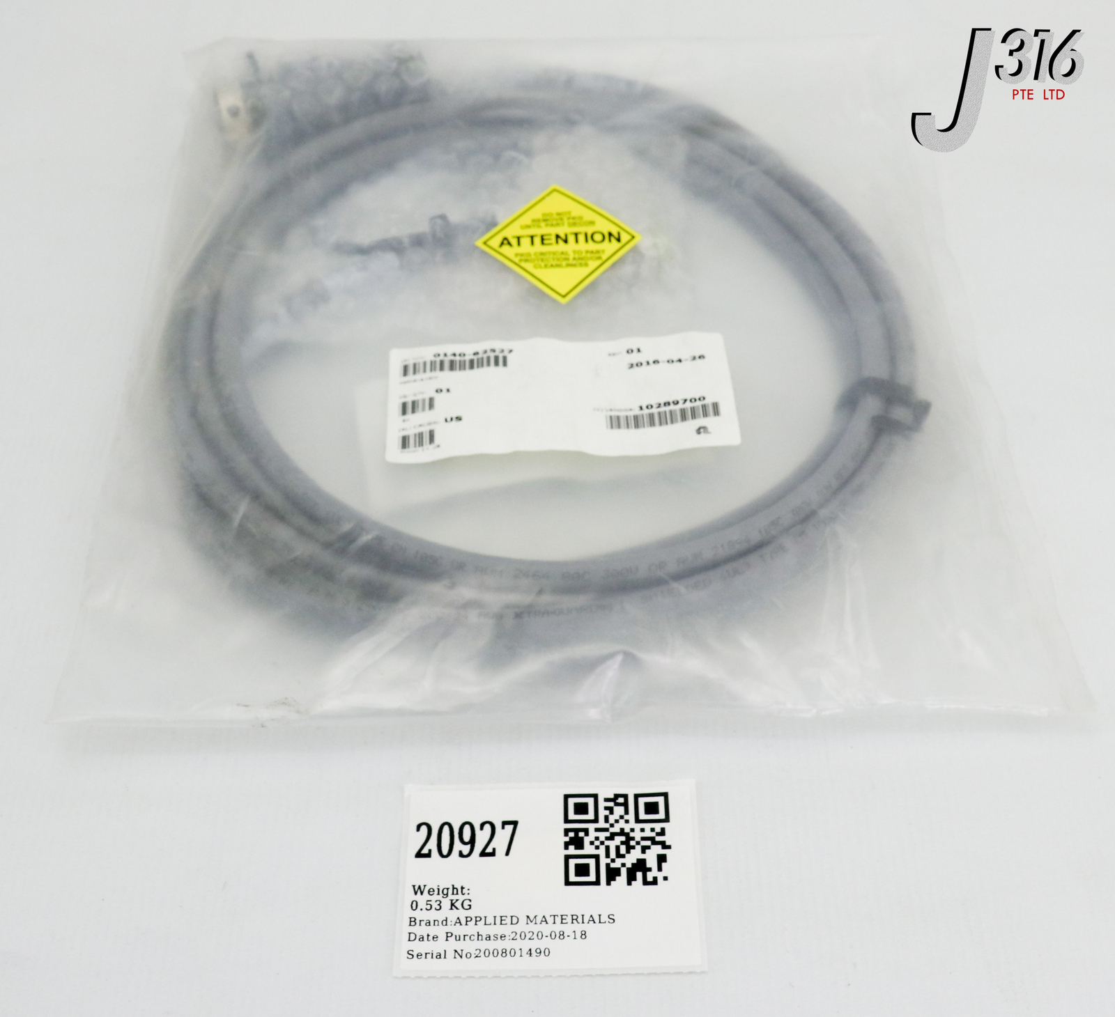 20927 APPLIED MATERIALS HARNESS ASSY (NEW) 0140-62527