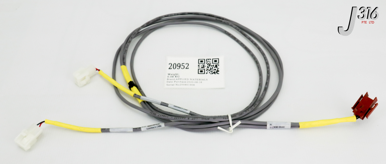 20952 APPLIED MATERIALS CABLE ASSY (NEW IN OPEN PACK) 0140-80295