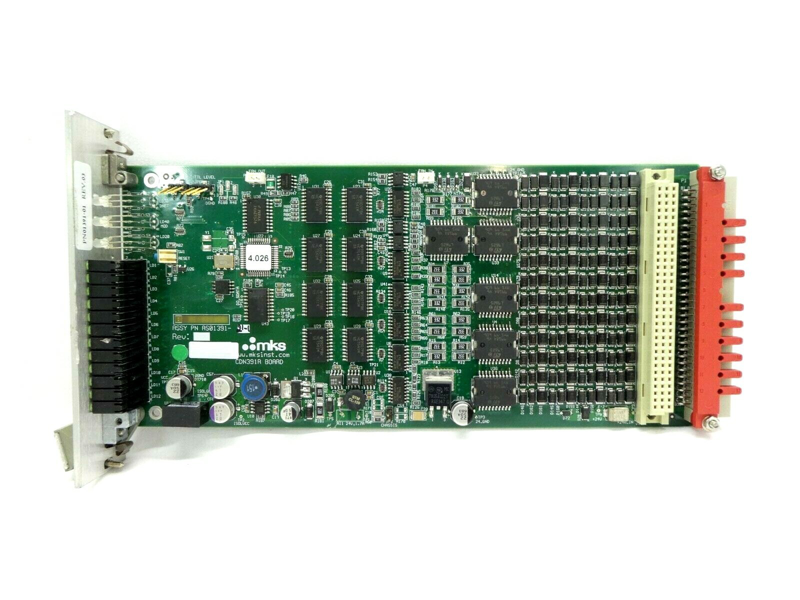 MKS Instruments AS01391-21-1 DeviceNet CDN391R PCB Card AMAT 0190-27707 Working