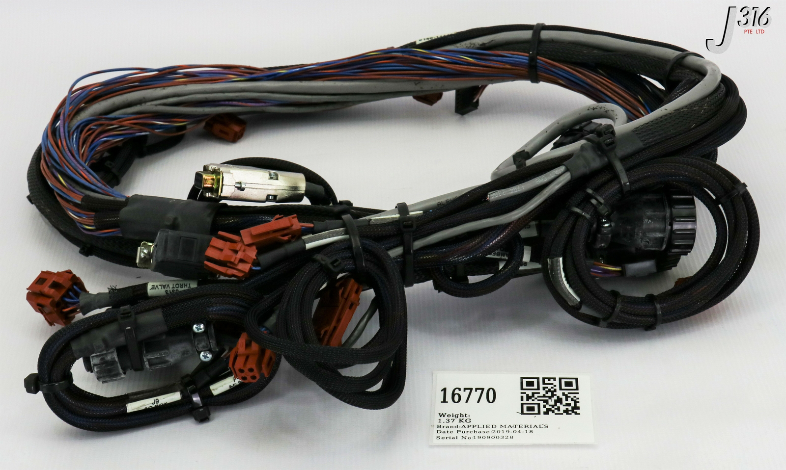 16770 APPLIED MATERIALS HARNESS ASSY PCIIE-SLT 0140-11443