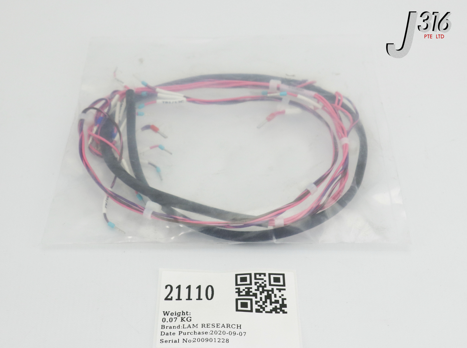 21110 LAM RESEARCH CABLE ASSY (NEW) 853-323672-001