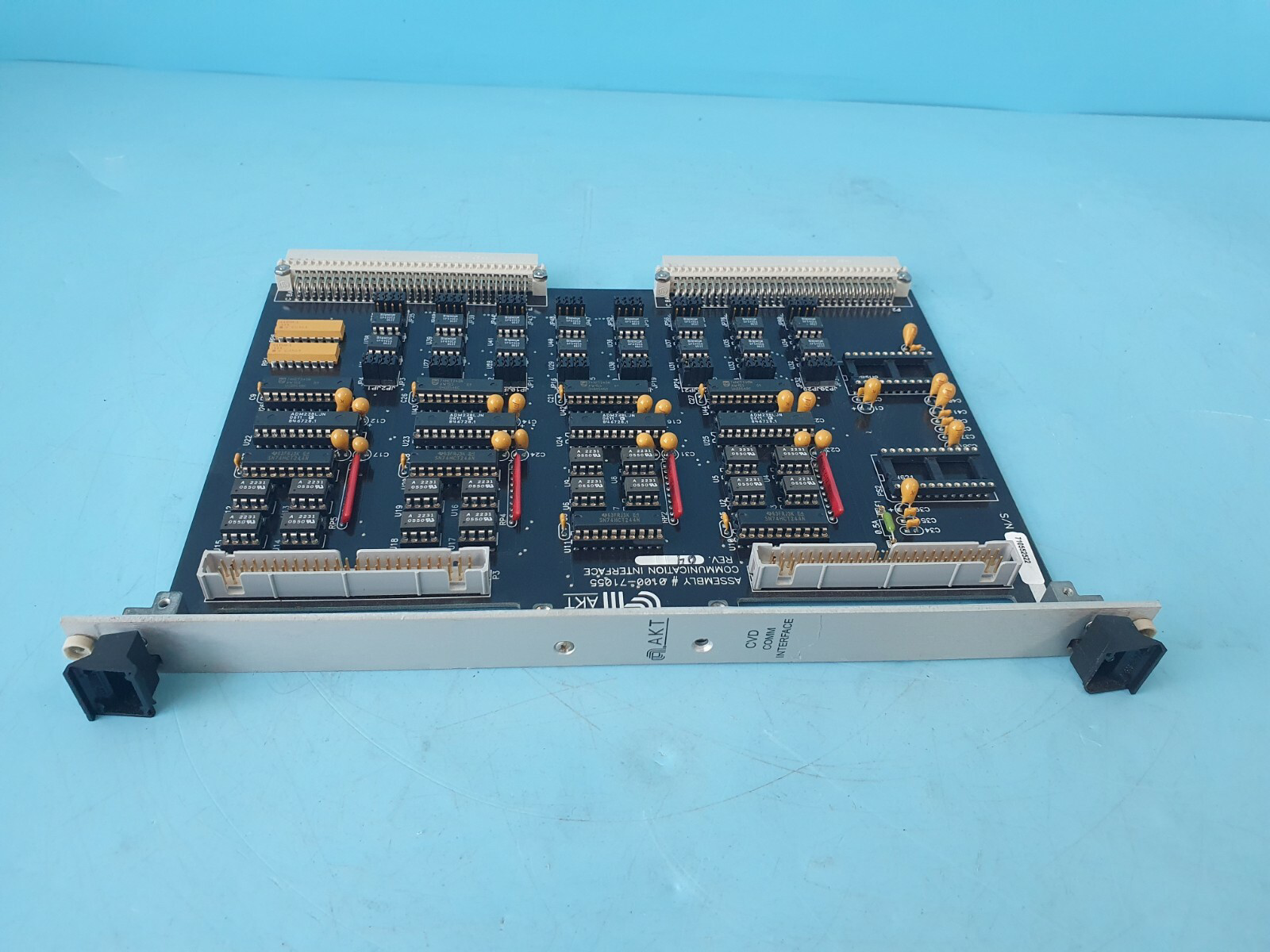 AKT AMAT 0100-71055 REV.04 CVD COMMUNICATION INTERFACE BOARD #1