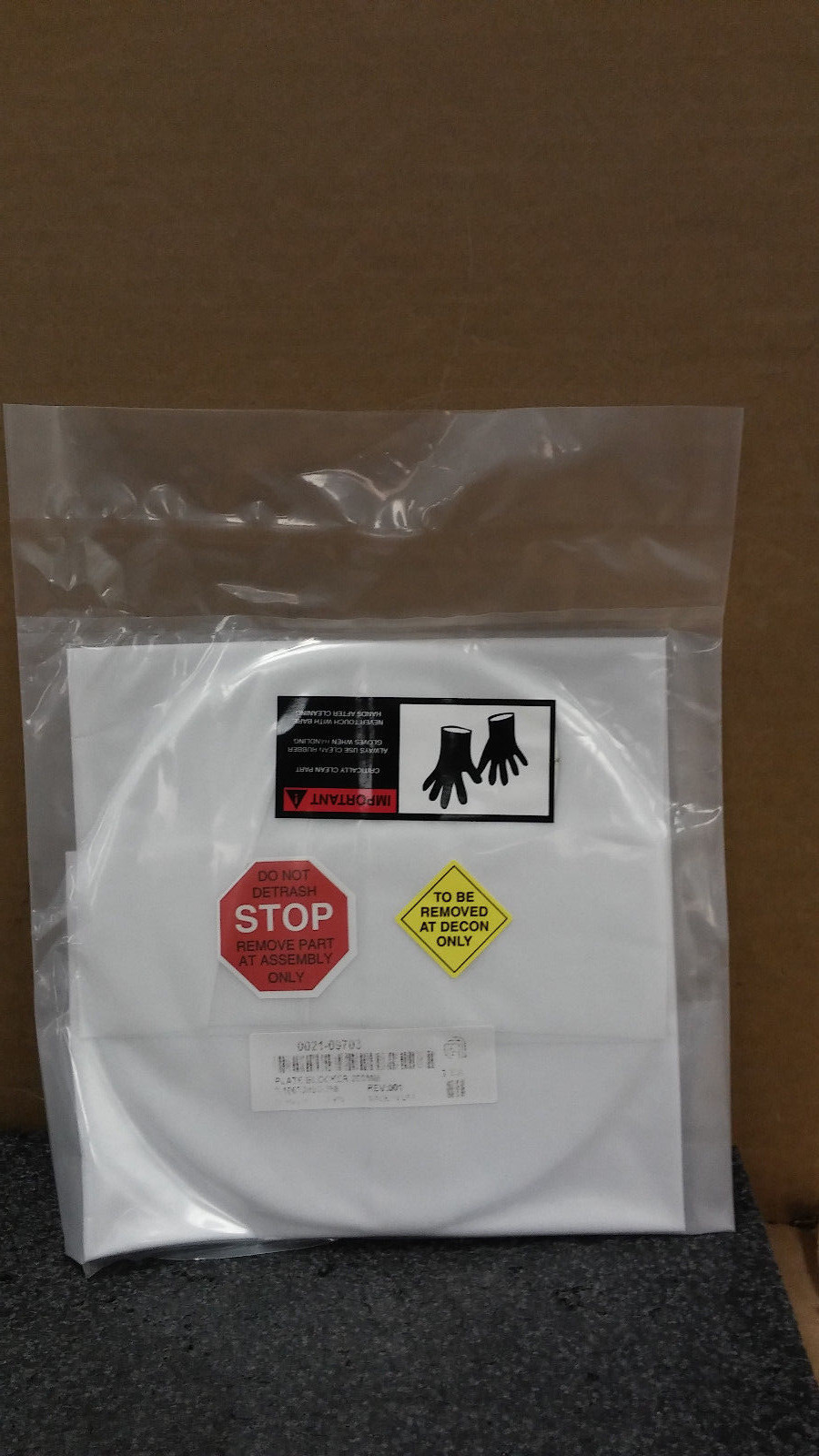 AMAT APPLIED MATERIALS 0021-09703 200MM Plate Blocker